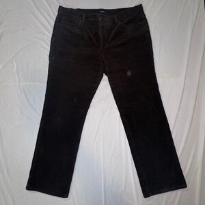 Chaps • Deep Brown Corduroy  Pants • Women’s Size 14 • Vintage